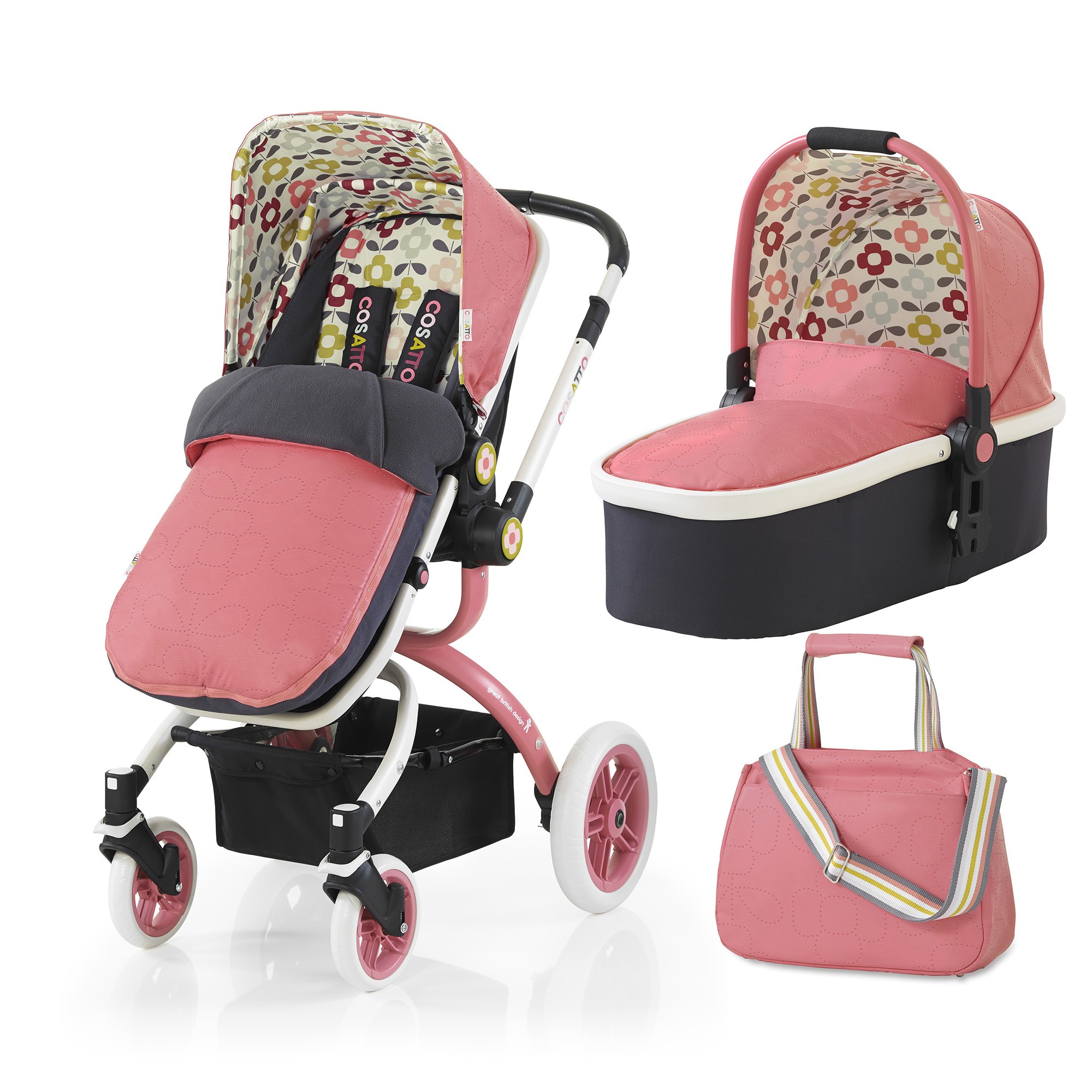 Cosatto Ooba 3in1 Combi Pushchair Lone Parenting